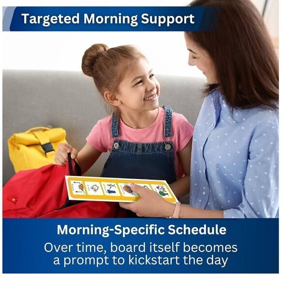 ASD Visual Morning Routine for special needs kids - Picture 2 of 7